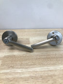 Kwikset 740MRLRDT-15S Montreal Single Cylinder Keyed Entry Door Lever Set with Round Rose - Satin Nickel