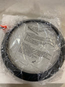 11.5 in. Twist Lift Round LED Flush Mount with Night Light and Extra Black Trim 1800 Lumens Adjustable CCT