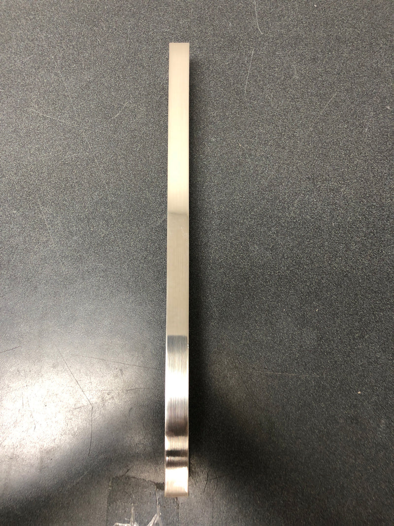 Berenson 2321-1BPN-P Swagger 12-19/32" (320 mm) Center to Center Modern Cabinet Handle / Drawer Pull from the Uptown Appeal Collection - Brushed Nickel
