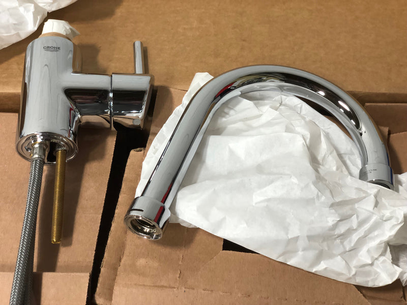 Grohe 31518000 31518 Concetto Bar Faucet, Chrome, 2.5 GPM