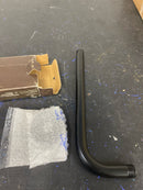 Signature Hardware SHRSA123MB 12" Rain Shower Arm and Flange - Matte Black