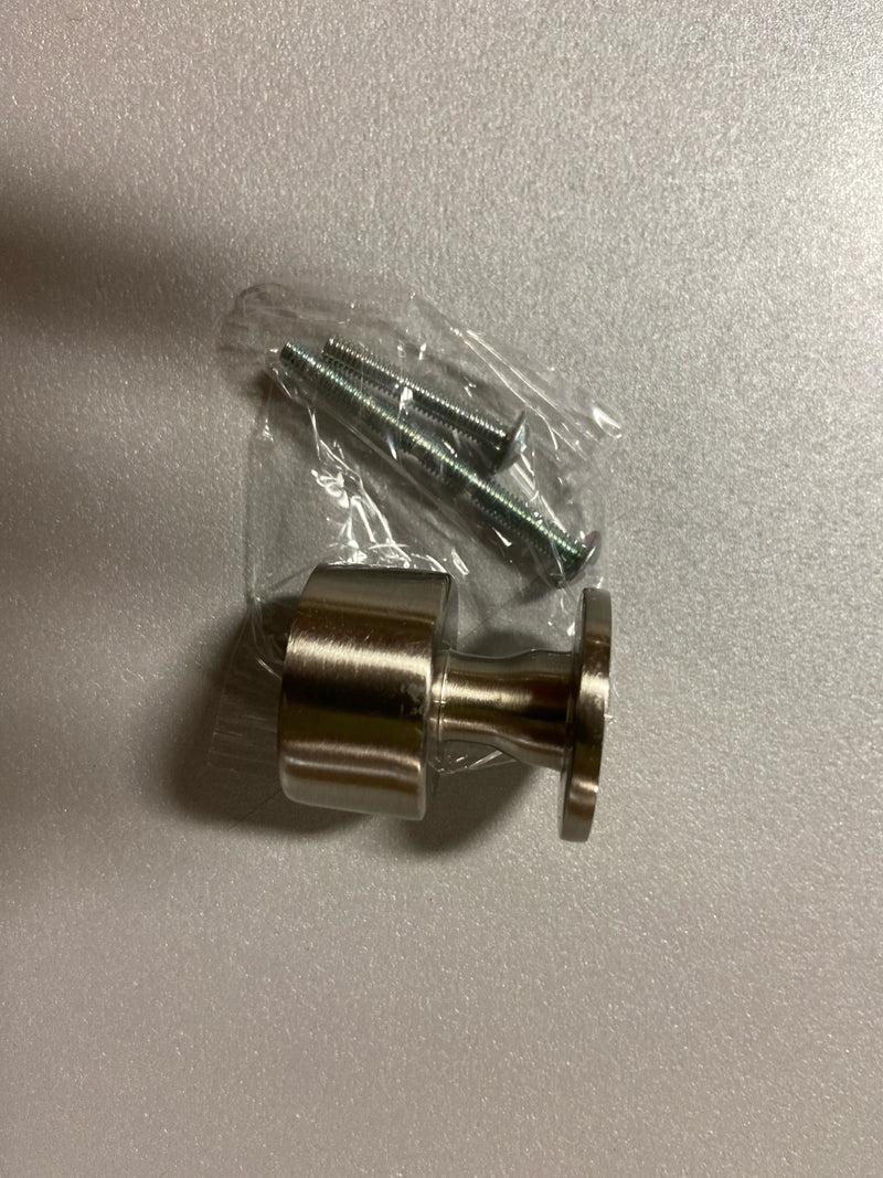 Top Knobs TK821BSN Lily 1-1/8 Inch Mushroom Cabinet Knob from the Serene Series - Brushed Satin Nickel