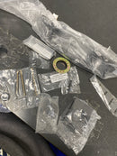 Baldwin FDLAJXCONCSR190 La Jolla Full Dummy Sectional Handleset with Non-Turning Dummy Interior Contemporary Knob - Satin Black