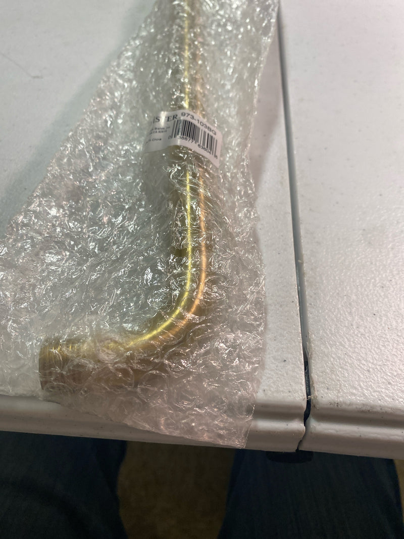 Pfister Replacement Straight Shower Arm (Flange Not Included), Wall Mount, Brushed Gold Finish, 973103BG