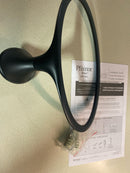 Pfister BRB-RH0B Rhen 9-5/16" Wall Mounted Towel Ring - Matte Black