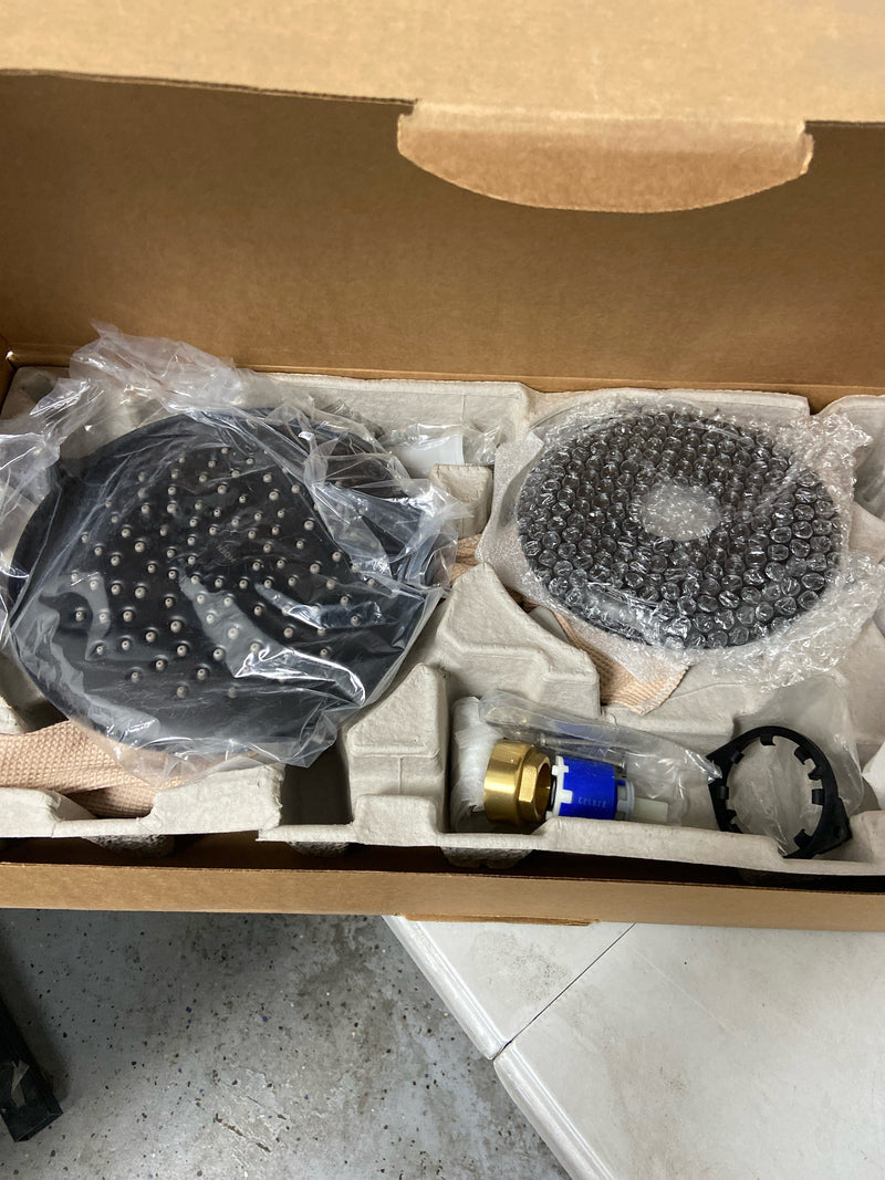 Moen UTS33102BL Weymouth Multi Function Pressure Balanced Valve Trim Only with Single Lever Handle - Matte Black