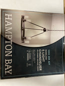 Moreland 5-Light Traditional Oil-Rubbed Bronze Hanging Wagon Wheel Candlestick Chandelier