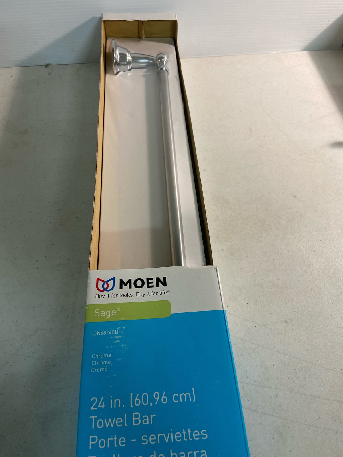 Moen DN6824CH 24" Towel Bar from the Sage Collection - Chrome