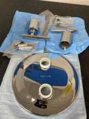 Kohler K-T14489-4-CP Purist Thermostatic Valve Trim Only with Dual Lever Handles and Volume Control - Less Rough In - Polished Chrome