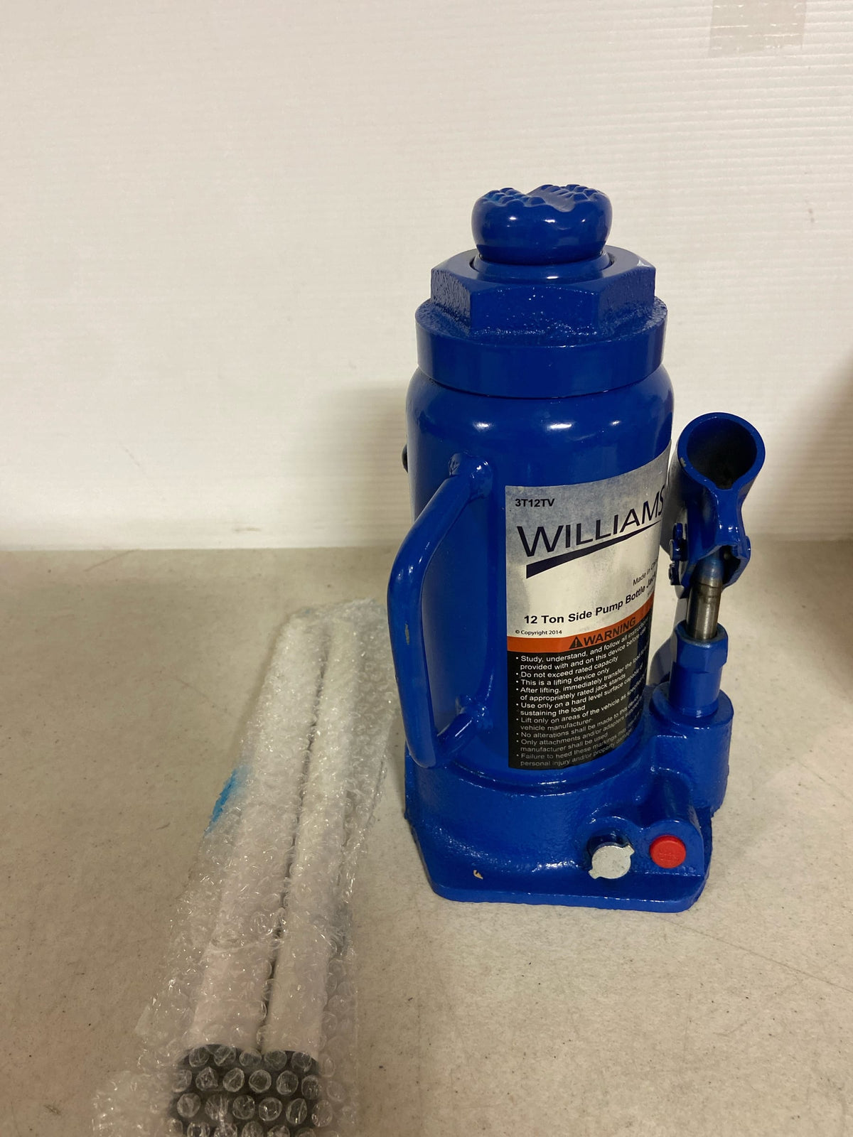 Williams Williams Bottle Jack, 12 t Short