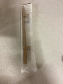 Alno A2803-6-CHP Vita Bella 6" Center to Center Modern Smooth Bar Cabinet Pull with "L" Posts - Champagne