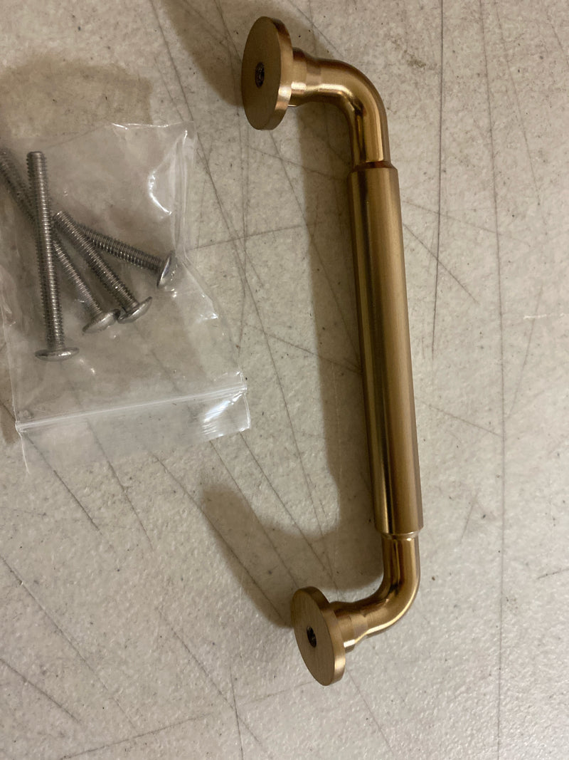 Kohler K-25494-2MB Artifacts 5 Inch Center to Center Handle Cabinet Pull - Vibrant Brushed Moderne Brass