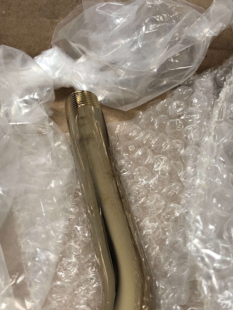 Brizo RP100325PG Invari 11" Wall Mounted Shower Arm and Flange - Polished Gold