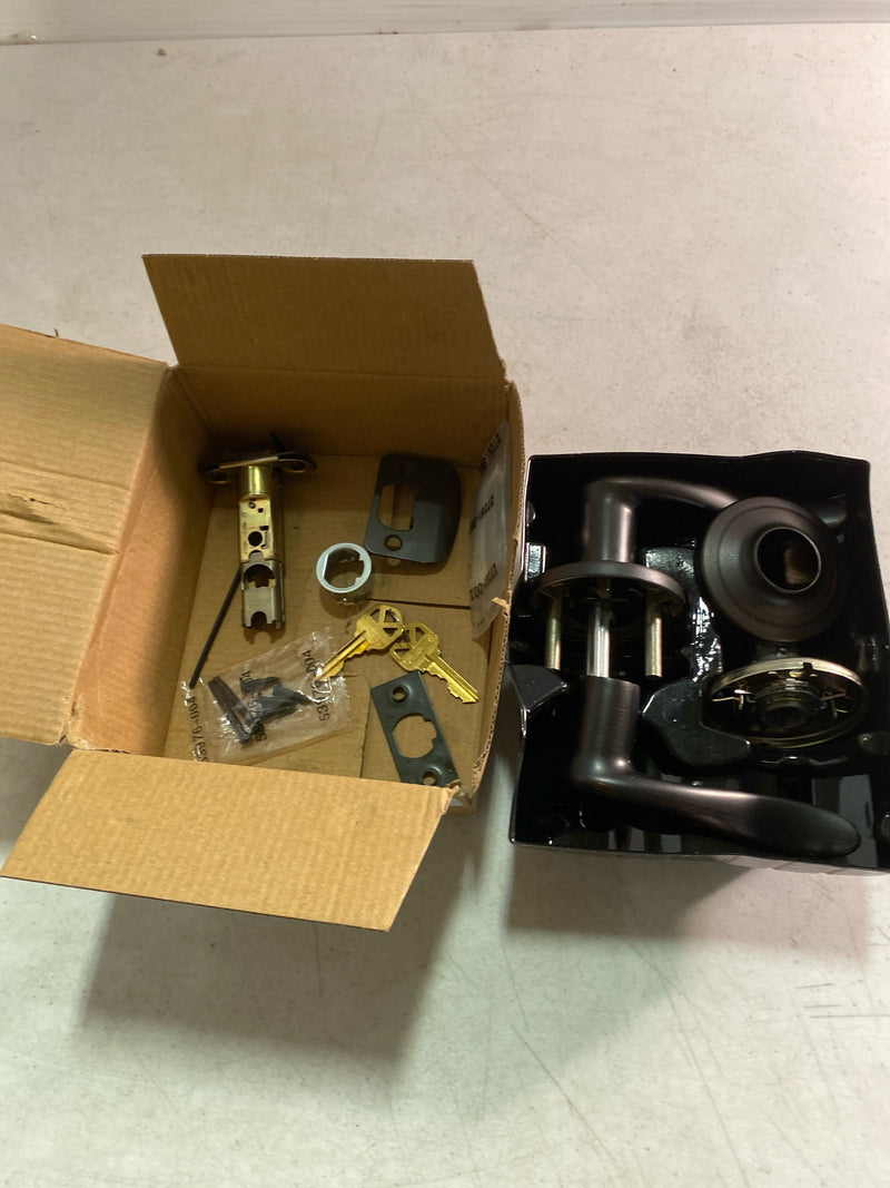 Kwikset Tustin Keyed Entry Door Leverset with Smart Key from the Signature Series