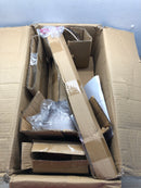 Elk Lighting 57080/1 Rutherford Single Light 9" Wide Mini Pendant with Grey Metal Shade - Polished Nickel / Weathered Zinc