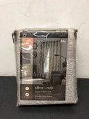 Allen + Roth 84in Flax Room Darkening Thermal Lined Grommet Single Curtain Panel
