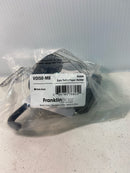 Franklin brass VOI50-MB Voisin Wall Mount Euro Single Post Toilet Paper Holder Bath Hardware Accessory in Matte Black