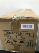 Zevni Modern 29.5 in. 4-Light Brass Gold Vanity Light with Black Finish 