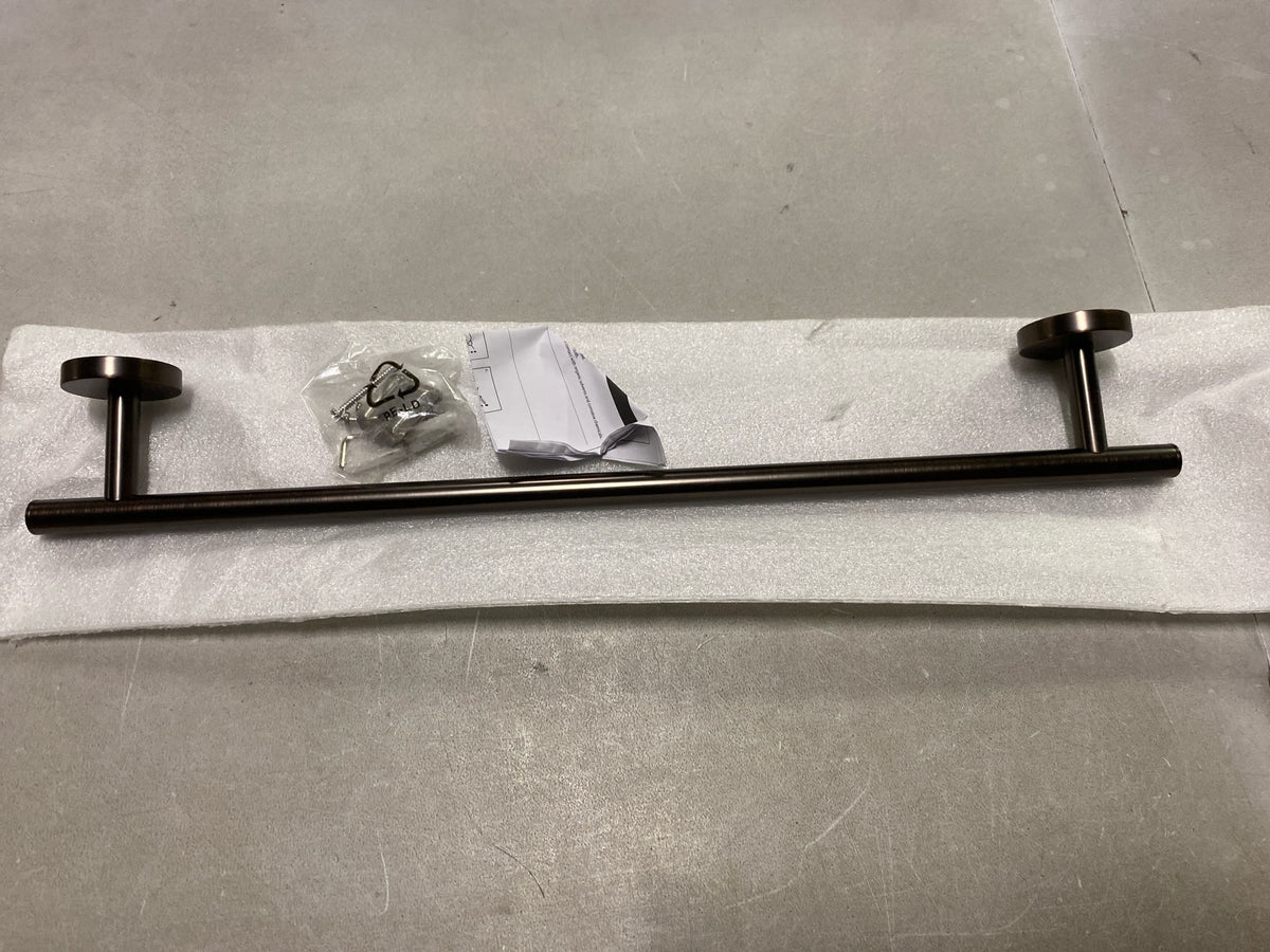 Signature Hardware 430356 Exira 18" Towel Bar - Brushed Nickel