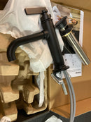 Kohler 35907-4-BL Castia By Studio McGee Single-Handle Single-Hole Bathroom Faucet 1.2 GPM in Matte Black