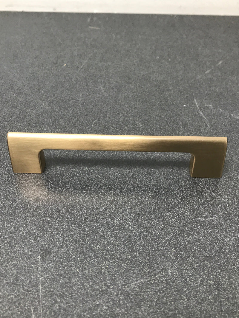 Amerock BP55367CZ Riva 5-1/16 Inch Center to Center Handle Cabinet Pull - Champagne Bronze