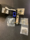 Emtek 8221LUUS14LH Luzern Privacy Door Lever Set - Polished Nickel