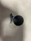 Amerock BP37102MB Everett 1-5/16 in. (33mm) Modern Matte Black Round Cabinet Knob