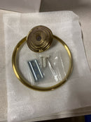 Kingston Brass BA2714BB Milano 6-Inch Towel Ring in Brushed Brass
