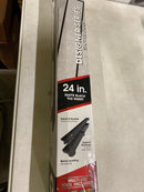Reln FD2403TLBK 24 in. Matte Black Linear Shower Drain with Tile Insert Drain Cover