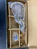 Brizo 61044LF-GL Litze Single Handle Arc Spout Bar Faucet with Industrial Handle - Includes Lifetime  - Luxe Gold