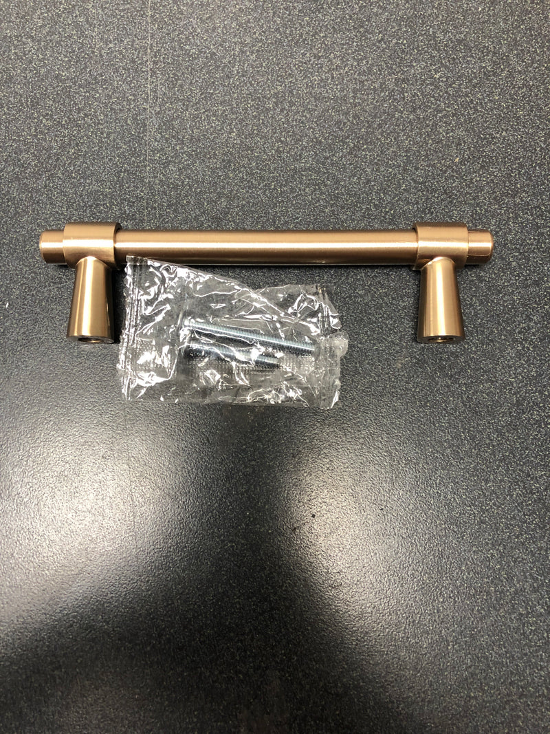 Amerock BP36858CZ Destine 3-3/4 Inch Center to Center Bar Cabinet Pull - Champagne Bronze