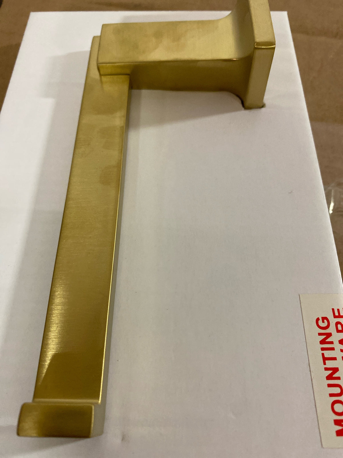 Pfister BPH-VRVSBG Verve Wall Mounted Euro Toilet Paper Holder - Brushed Gold