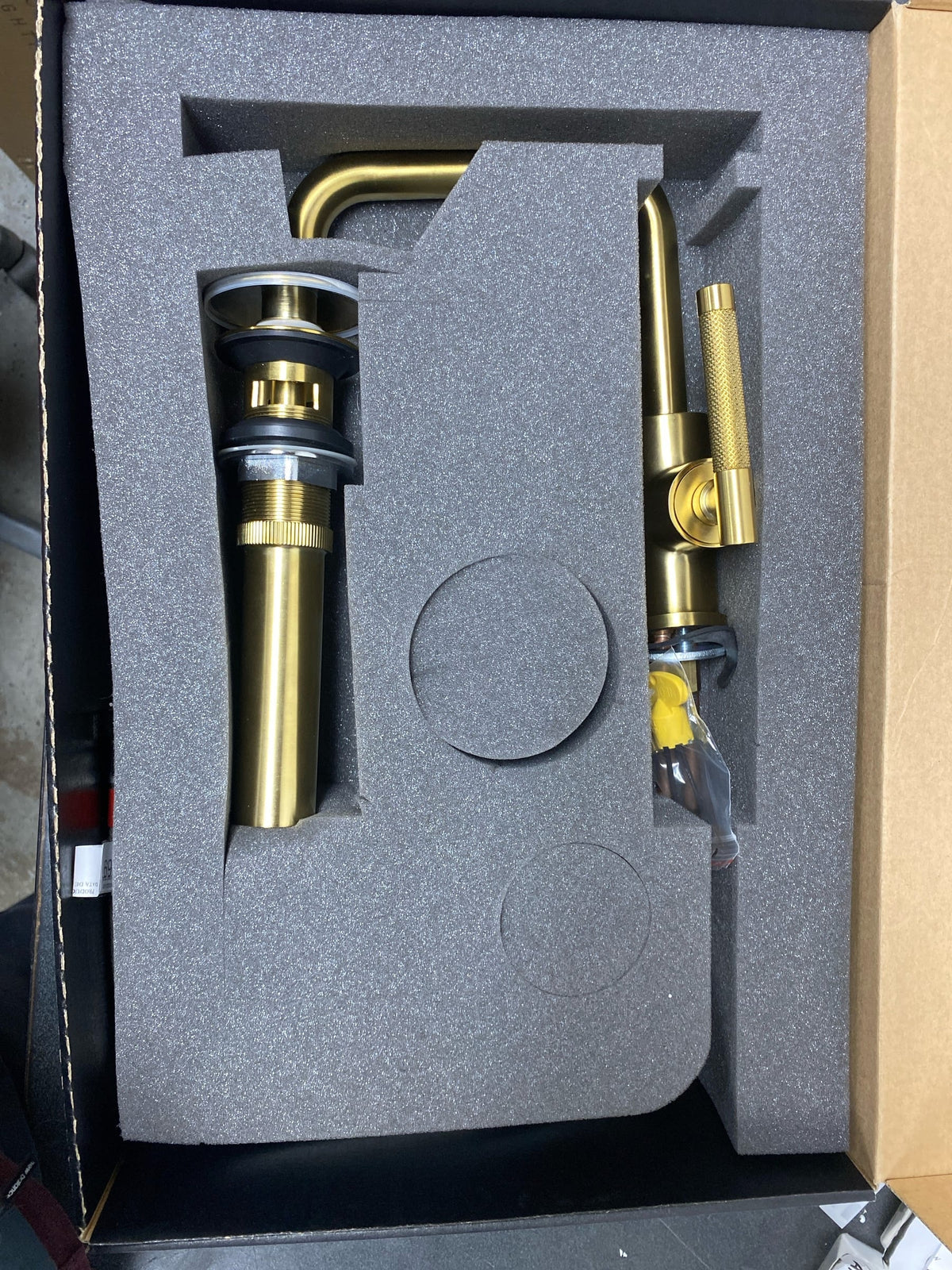 Graff G-11400-LM57-BB Harley 1.2 GPM Single Hole Bathroom Faucet - Brushed Brass PVD