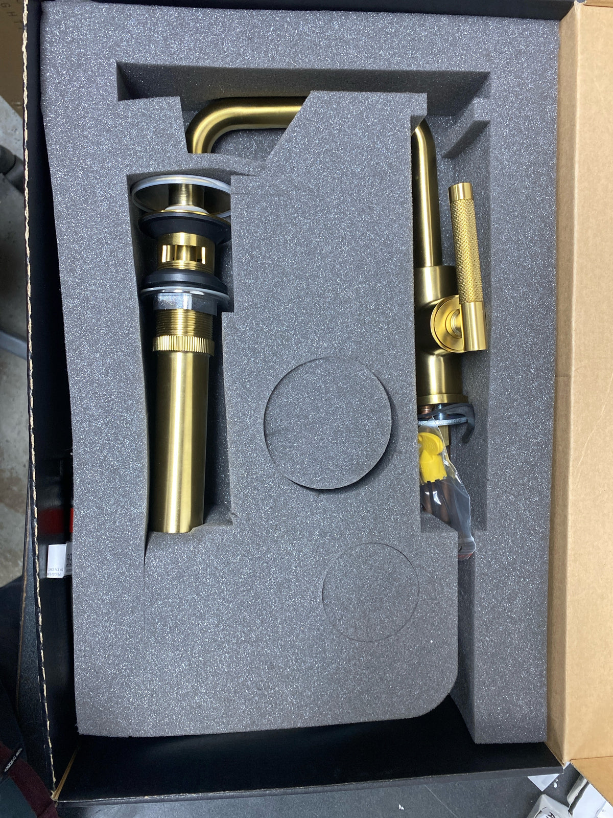 Graff G-11400-LM57-BB Harley 1.2 GPM Single Hole Bathroom Faucet - Brushed Brass PVD