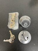 Kwikset 690T-26DS Tylo SmartKey Single Cylinder Knobset and Deadbolt Combo Pack - Satin Chrome