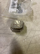 Belwith Keeler B076895-14 Monroe 1-5/16" Stepped Square Cabinet Knob / Drawer Knob - Polished Nickel