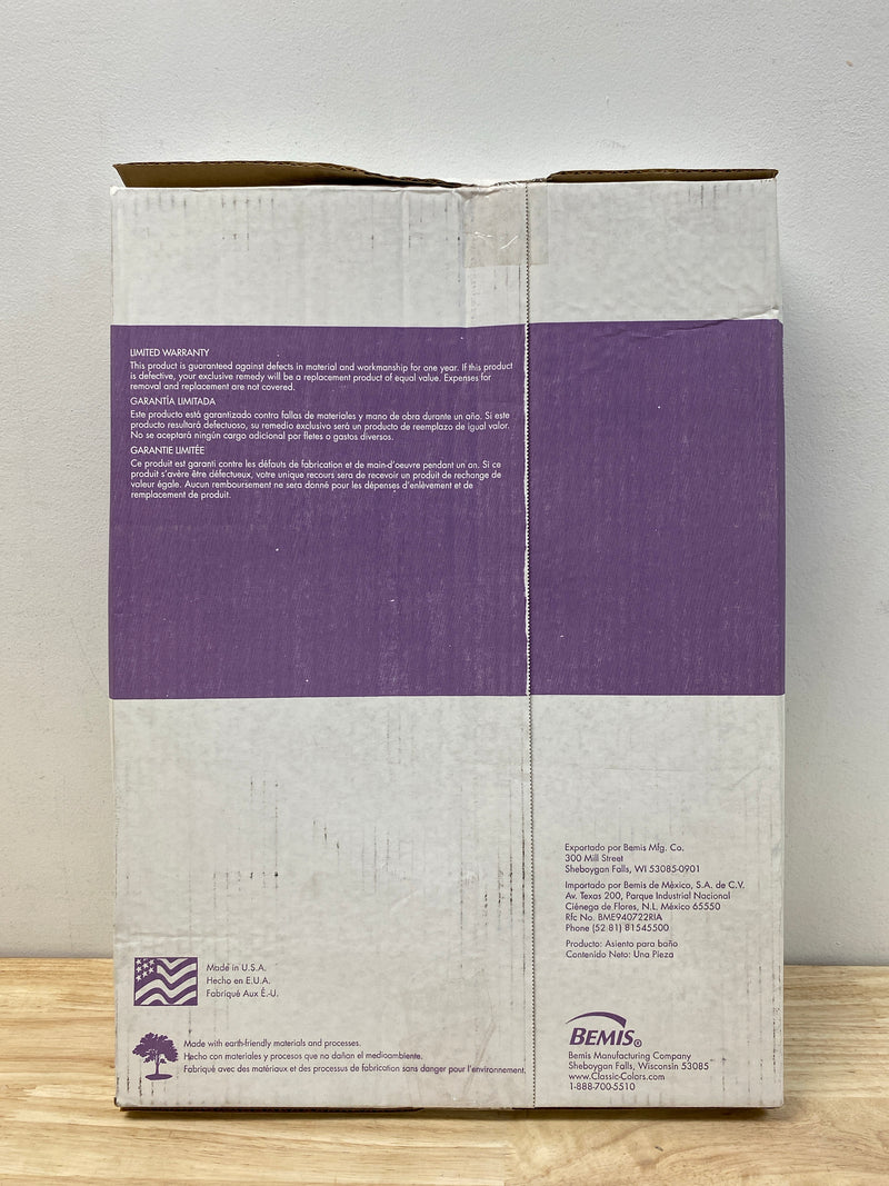 Bemis 1200SLOWT 068 Elongated Closed-Front Toilet Seat and Lid with Whisper-Close, Easy-Clean & Change, and STA-TITE Seat Fastening System - Fawn Beige