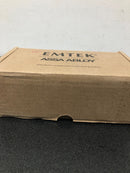 Emtek 5212ROUUS15 Round Knobset Privacy Door Knob Set with Modern Rectangular Rose - Satin Nickel