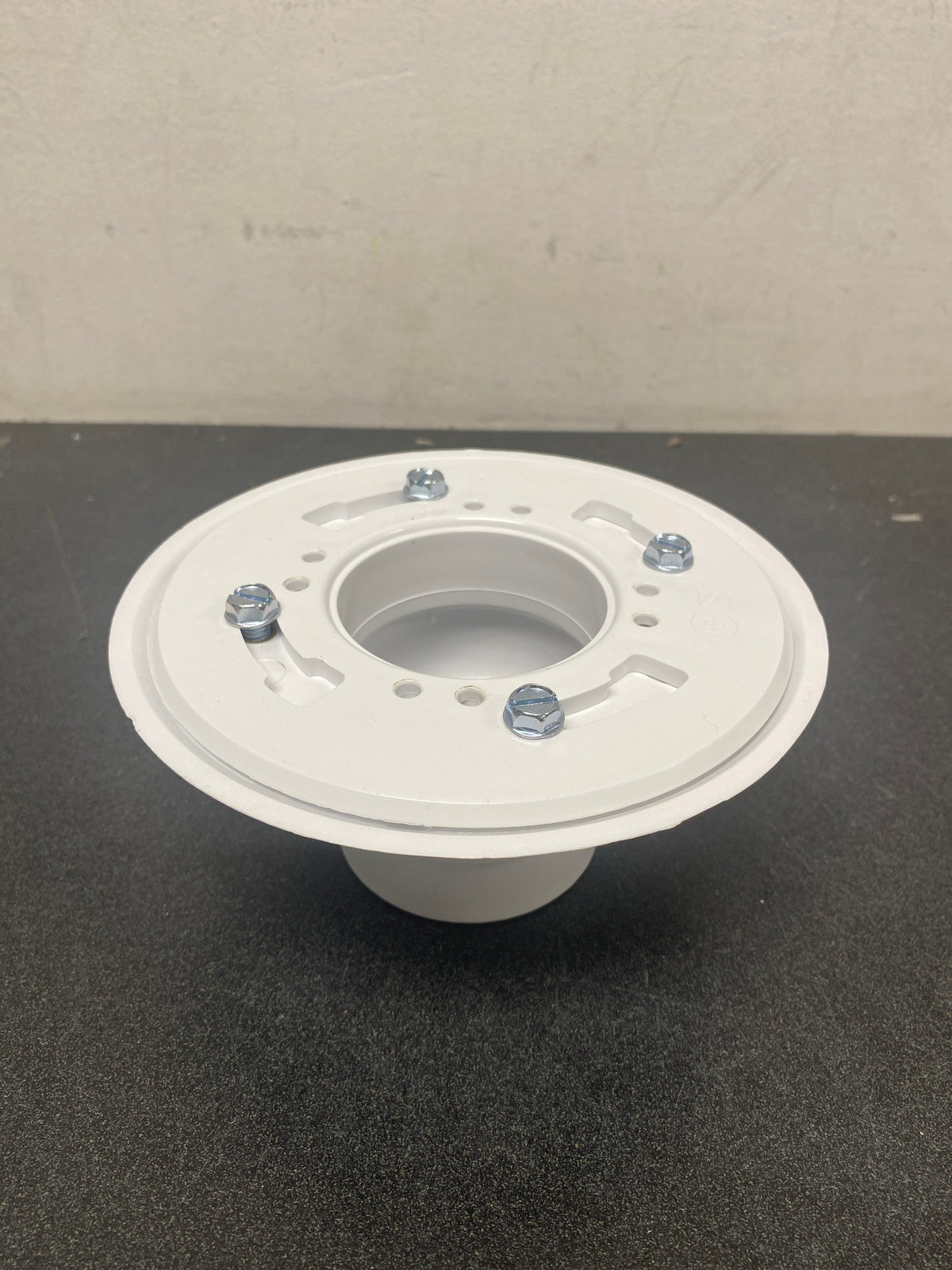 Signature Hardware PVC Drain Flange Coupling SH439001WH 