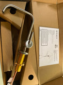 Brizo 65067LF-NK-ECO Allaria 1.2 GPM Single Hole Bathroom Faucet Less Drain Assembly - Luxe Nickel
