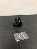 Hickory Hardware H077888MB Woodward 1-3/4" Wide Classic Modern Single Wall Mount Bath Robe Towel Utility Hook - Matte Black