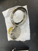 Signature Hardware SHBS6010EZBN 4-3/4" Wide Round Flush-Mount Brass Body Spray with Rubber Spray Nozzles - Brushed Nickel