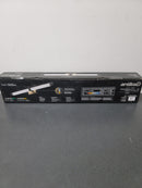 Artika VAN-TROC-HD2BL Tivoli 27 in. 1-Light Black LED Modern Bath Vanity Light Bar for Bathroom