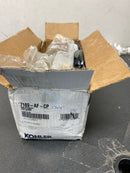 Kohler K-7169-AF-CP Clearflo 1-1/2" Adjustable Pop-Up Drain with Contoured Overflow Hood - Polished Chrome