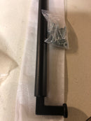 Amerock Balon 18 inch (457 mm) Center-to-Center Matte Black Appliance Pull, BP37491MB