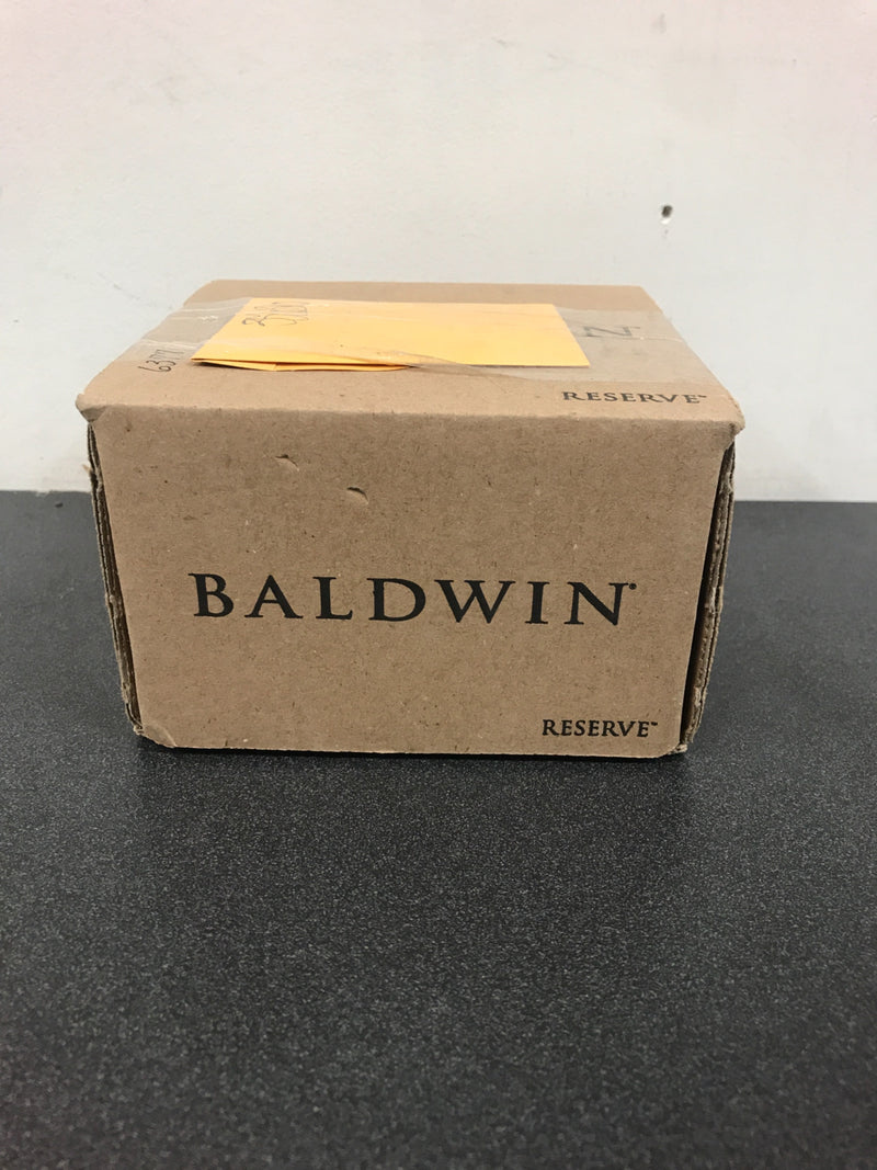 Baldwin Contemporary Round Standard C Keyway Single Cylinder Keyed Entry Deadbolt