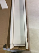 Ariel AL-WQ-SIDESPLSH Ariel 21-1/5" Quartz Vanity Side Splash - White
