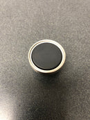 Amerock BP36857FBG10 Mergence 1-3/8 Inch Mushroom Cabinet Knob - Matte Black / Satin Nickel