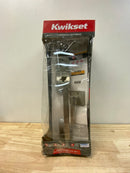 Kwikset CP818VNHXHFLSQT-15S Vancouver Single Cylinder Keyed Entry One Piece Handleset with Halifax Interior Lever and SmartKey Technology - Satin Nickel