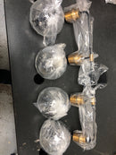 Hampton bay HD-1862AB Vista Heights 4-Light Aged Bronze and Brass Vanity Light